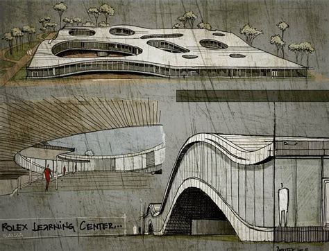 rolex learning center drawings